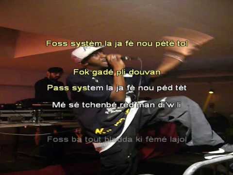 lyrics "Foss" - Caporal Nigga