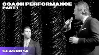 "Fly Me to the Moon": Adam Levine, Blake Shelton (The Voice Season 14 Coach Performance) Part 1/2