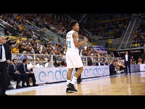 La primera canasta de Melwin Pantzar en la Liga Endesa