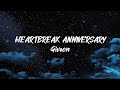 Heartbreak Anniversary - Giveon (lyrics + 8D audio + speed up) | use 🎧