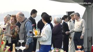 preview picture of video 'Yangtze River Cruise, the crew of the  Princess Elaine - China Travel Channel'