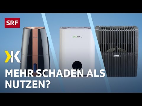 Humidifiers tested: The cheapest one is best for dry air | 2023 | Kassensturz | SRF