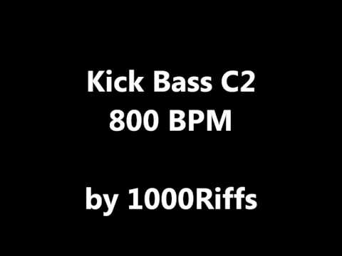 Kick Bass C2 : 800 BPM - Beats Per Minute