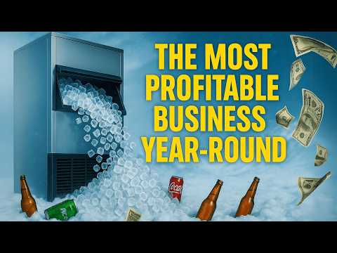 ✅ THE SILENT BUSINESS That Makes Money YEAR-ROUND – ICE MACHINE: Turn Water Into Profit!
