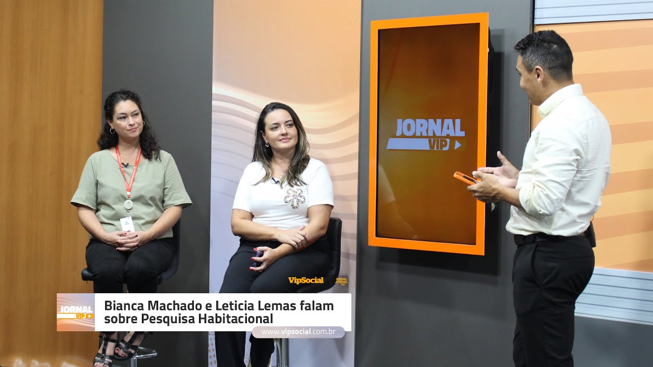 Bianca Machado e Leticia Lemas falam sobre Pesquisa Habitacional do Município de Tijucas