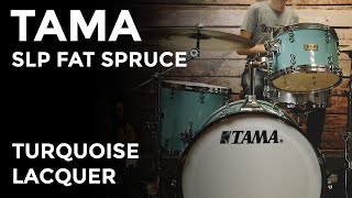 Video thumbnail for Tama SLP Fat Spruce Drum Kit by Peter Lewis