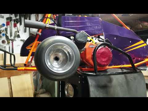 Tiger Sprint Kart Warm Engine Carb Tune
