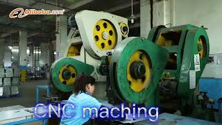 What does a sheet metal processing fabrication line in China looks lik