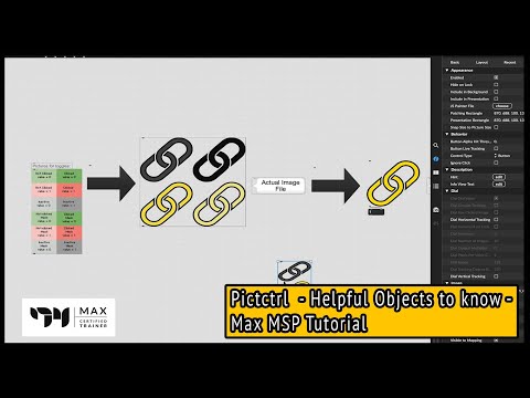 Pictctrl - Helpful Objects to know - Max MSP Tutorial