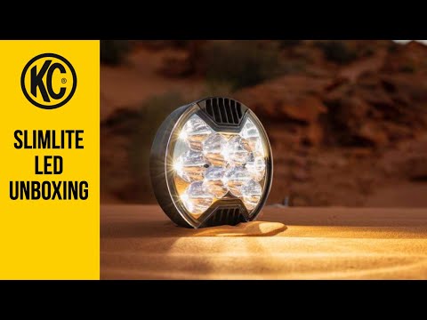 KC HiLites 0100 SlimLite LED Light