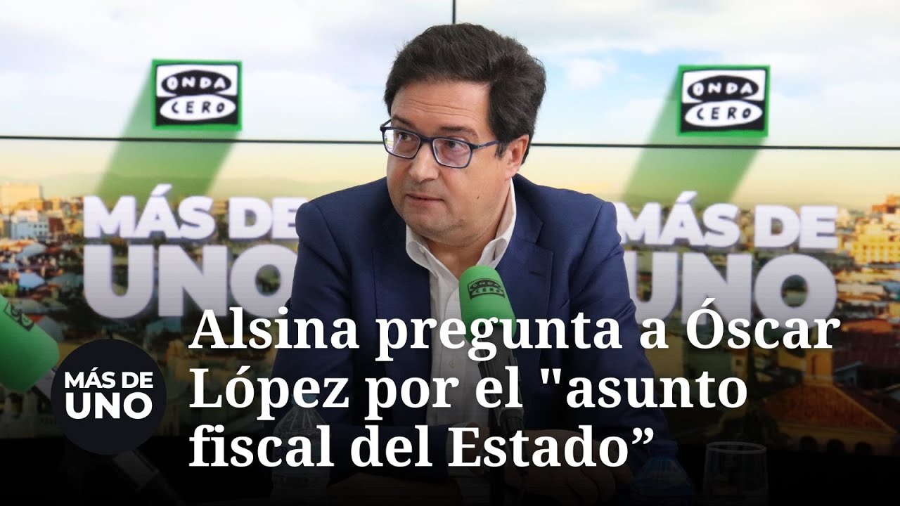 Alsina pregunta a Óscar López por el "asunto fiscal del Estado": "No sé por dónde empezar"