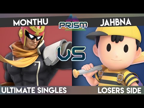 PRISM 192 - Monthu (Captain Falcon) vs. Jahbna (Ness) - Losers Side - Smash Ultimate Singles