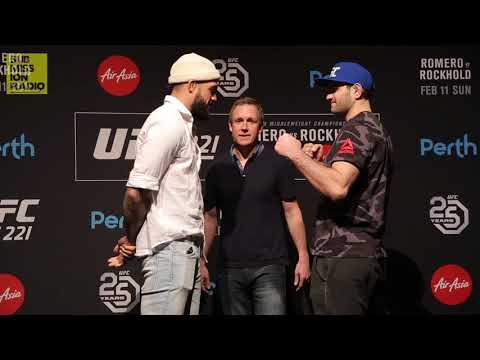 UFC 221: Media Day Staredowns