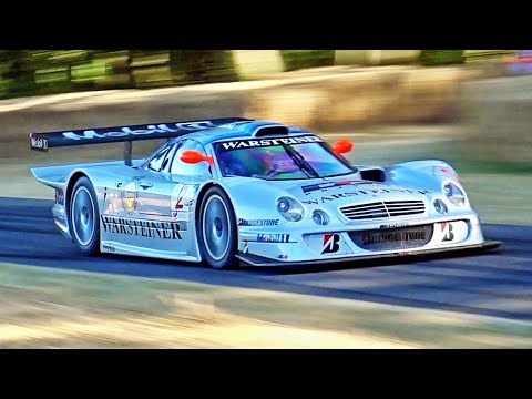 Thumbnail for 1998 Mercedes-Benz CLK LM - 5.0-litre NA V8 Engine - Action & Sound at Goodwood Festival of Speed by Mercedes-Benz CLK LM