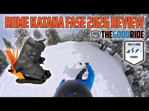 Rome Katana AW FASE 2026 Snowboard Binding Review vs. Jones Mercury FASE & Union Force