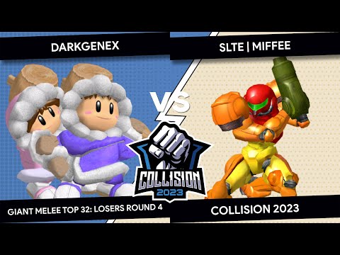 Collision 2023 Giant Melee - DarkGenex (Peach) VS SLTE Miffee (DK)  - Top 8 - Losers 7ths