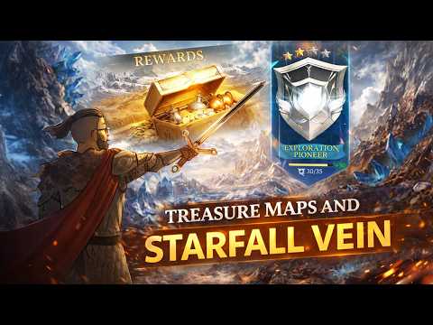 GOOD REWARDS (Finally!) - Starfall Vein TOP 1 & Treasure Maps