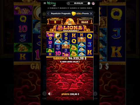 5  LIONS  MEGAWAYS $ 150.000++