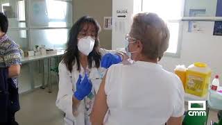 Vacunación a mayores de 56 en Bolaños de Calatrava