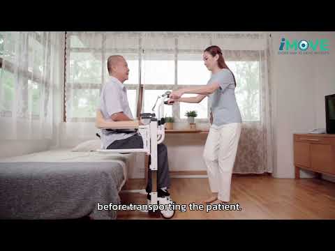 The iMOVE 2 patient lift assist, hoyer lift for home, patient lift machine for disable or elderly