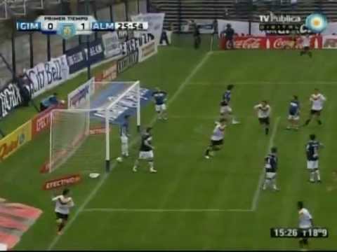 Gol Joel Acosta - Gimnasia 0-3 Alte.Brown