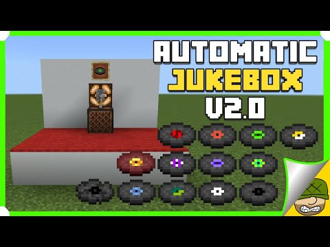 How To Build An Automatic Jukebox V2 In Minecraft Bedrock (MCPE/Xbox/PS4/Switch/Windows10)