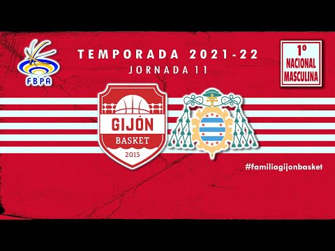 Partido Jornada 11 Liga 1a Nacional Gijon Basket 2015 - A.D. Universidad de Oviedo