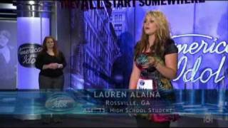 American Idol 10 - Lauren Alaina - Nashville Auditions