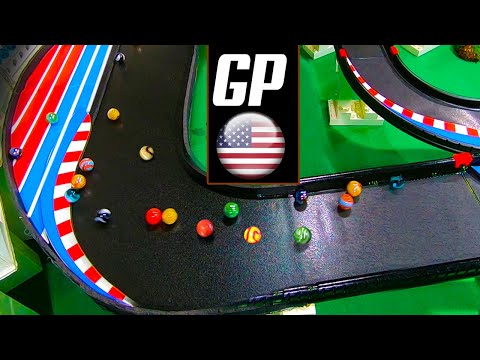 Marble Circuits: Race 11 GP AUSTIN Texas - Marble Race By Fubeca's Marble Runs
