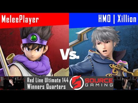 Red Line Ultimate 144 - Winners Quarters - MeleePlayer vs HMO | Xillion