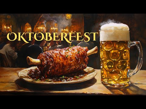Oktoberfest | Traditional Crispy German Pork Knuckle with Gravy and Schweinshaxe