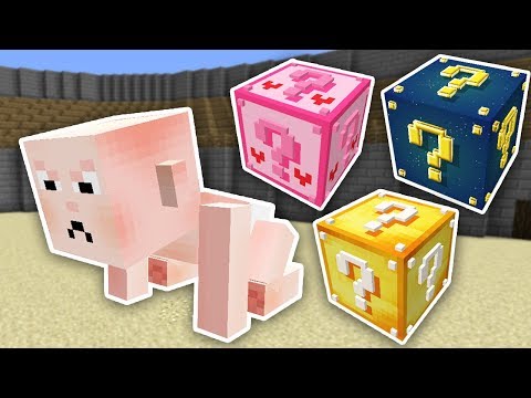 DEV BEBEK VS ŞANS BLOKLARI CHALLENGE - Minecraft
