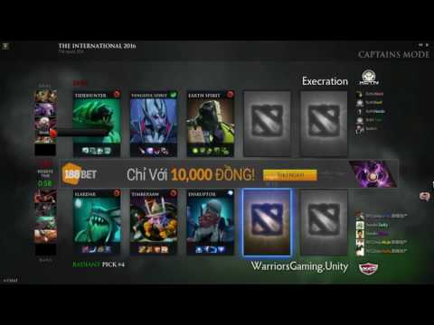 WarriorsGaming vs Execration (game1) TI6 Sea Qualifiers Vietnamese caster Han[A]