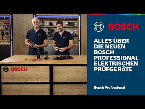 Alles über die neuen Bosch Professional Elektrischen Prüfgeräte