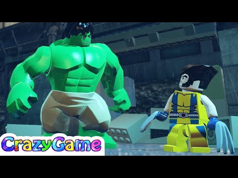 #Lego Marvel Super Heroes Complete Walkthrough #4 Rock up at the Lock up (4K)