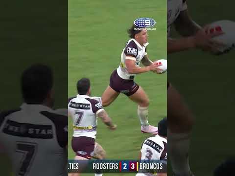 Walsh would like this moment back... 🫣 #9WWOS #NRL #shorts