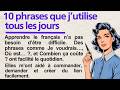 10 Everyday Phrases In French Learn French With Simple Story French For Beginners