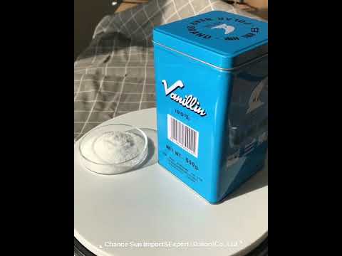 Vanillin powder pure, packaging size: 1 kg