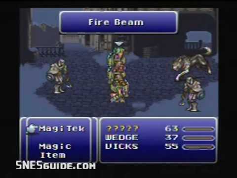 final fantasy 6 super nes acheter