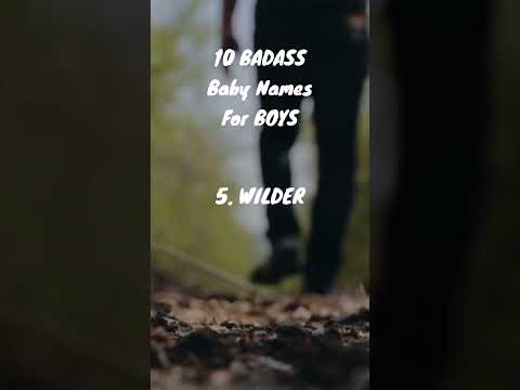 Love These Badass Boys Names #babynameideas
