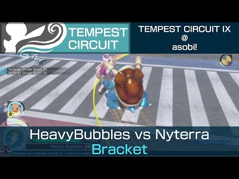 Tempest Circuit IX - Pokkén DX Bracket: HeavyBubbles (Blastoise) vs. Nyterra (Mewtwo, Lucario)