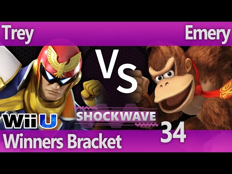 SW 34 Wii U - Trey (C Falcon) vs Emery (DK) - Winners Bracket