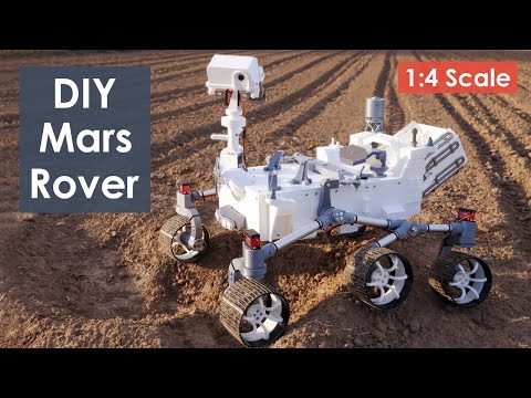 How I Built a Mars Perseverance Rover Replica - Arduino based Project