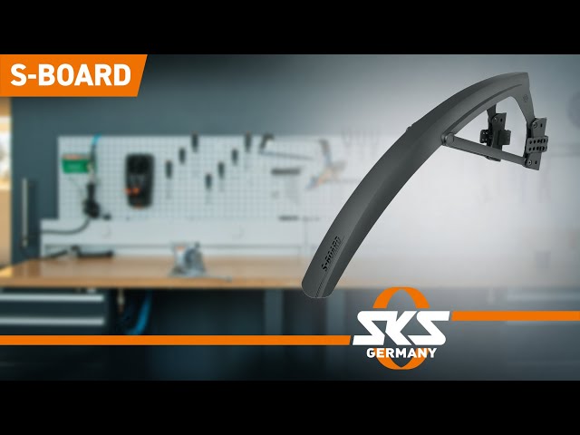 SKS Germany X-Blade Garde-Boue Arrière 26 Et 27,5 Pouces - Noir Pour VTT