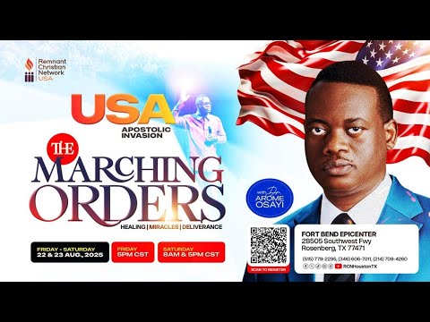 MARCHING ORDERS 2025 APOSTLE AROME OSAYI || MIRACLES || THE WORD|| PROPHETIC || LIFE CHANGING EVENT 