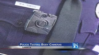 Lafayette police testing body cameras