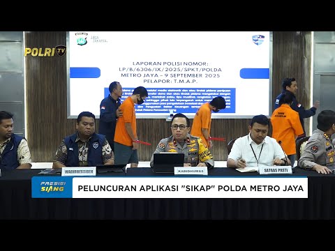 POLDA METRO JAYA PERKUAT PENANGANAN KASUS DIGITAL LEWAT APLIKASI ''SIKAP''