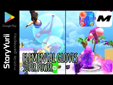 Elemental Gloves : Super Power Gameplay Walkthrough All level and boss [By : MOONEE PUBLISHING LTD] - YouTube