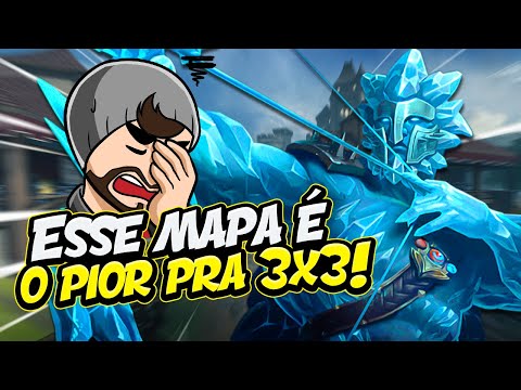 ESSE MAPA É O PIOR POSSÍVEL PRA 3X3 - ⚡ Smite BR Justa