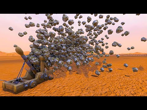 INSANE CATAPULT vs 1,000,000 ROMAN GENERALS - Ultimate Epic Battle Battle Simulator 2